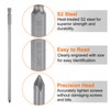 sourcing map 2pcs #1 Phillips Screwdriver Bit PH1 1/4" Hex
