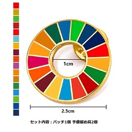 Gooing SDGs UNDP Pin Badge Badge