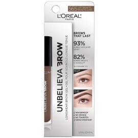 L'Oréal L'Oreal Paris Unbelieva-Brow Waterproof Gel. Light Brunette [565] 0.15 oz Pack 3