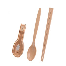 Sabu 405211 Muumu Friends Antibacterial Combination Set & Half Case, Pink