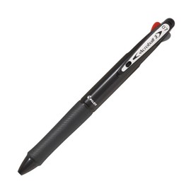 Pilot BKAB40FBK Tri-Color Ballpoint Pen, Acroball 3, 0.7, Black