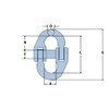 Chain Connector Links 13MM (Grade 80 Hammerlock Heavy Duty Lifting