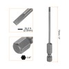 HARFINGTON SL2.5 Magnetic Slotted Screwdriver Bits 2.5mm S2 Steel Flat