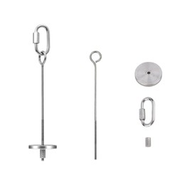 2pcs Hanging Bird Treat Skewer Parrot Fruit Feeder, 5.9 Inch Stainless Steel Bird Food Holder Parrot Fruit Food Skewer with Washer Nut Parakeet Treat Holder Feeder for Parrot Budgie Conure, LXLVOUEG