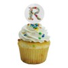 GRAPHICS & MORE Letter R Floral Monogram Initial Cupcake Picks