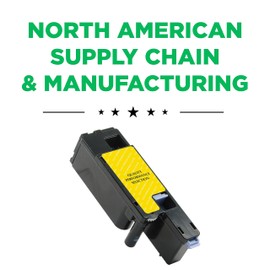 Clover Remanufactured Toner Cartridge Replacement for Dell E525 | Yellow