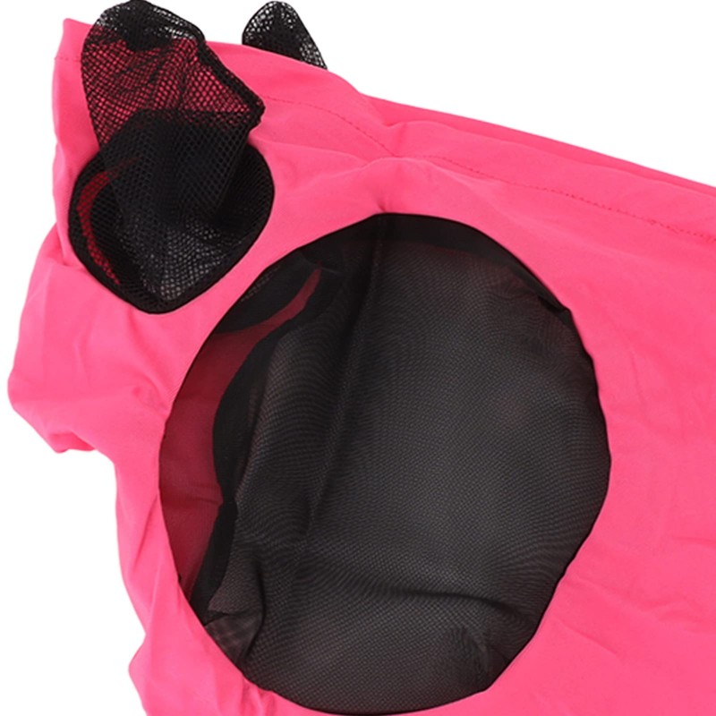 GLOGLOW Máscara Antimoscas de Malla de Caballo, Cómoda Cubierta de