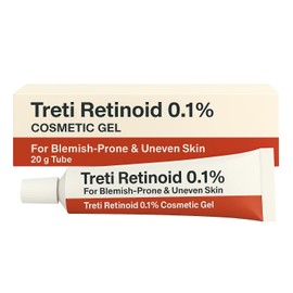 Retinol 0.1% Topical Gel – For Blemish-Prone & Uneven Skin – Advanced Smoothing & Texture-Refining Formula – 20g Tube