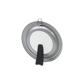 パール金属 鍋 フライパン カバー パンカバー 18~20cm スタンド式 ガラス窓付 シリコーン加工 チーノ chiiino HB-6566