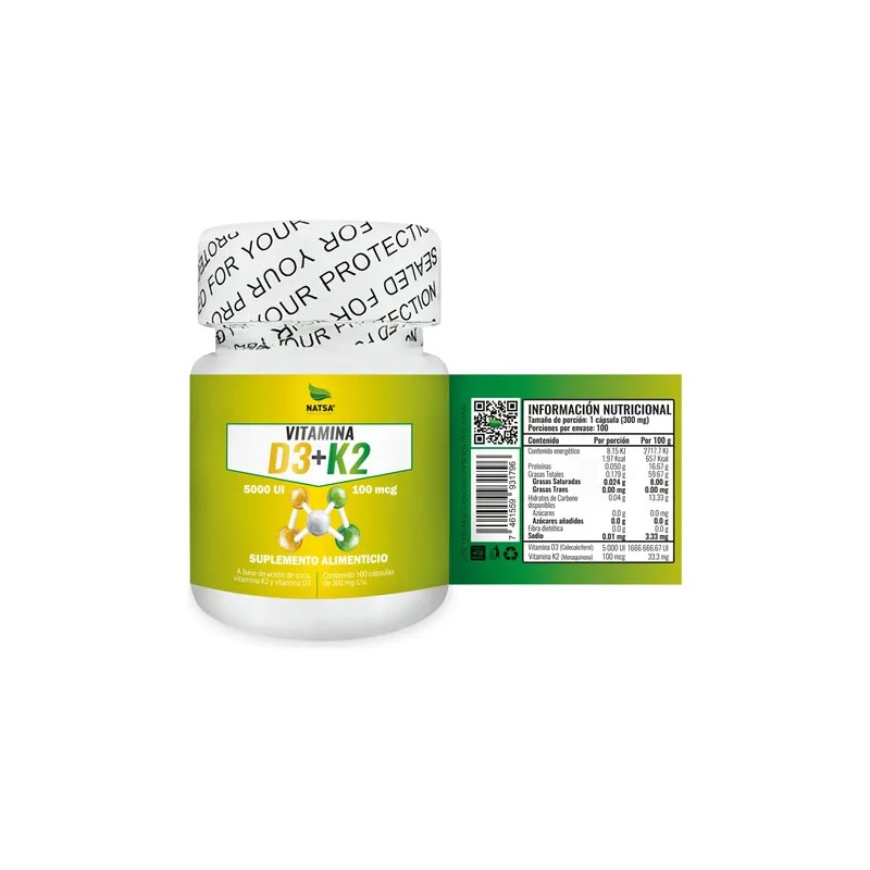 Vitamina 000iu 100 Mcg Cápsulas