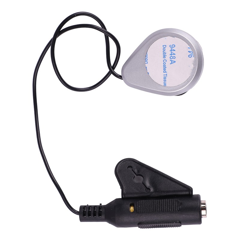 Soundhole Pickup with Jack Contact Microphone Transducer for Acoustic Guitar
