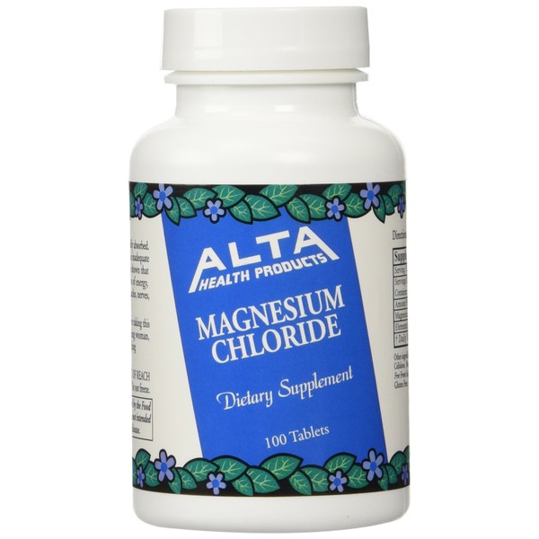 Alta Health Alta health Magnesium Chloride 100 (Pack of 2), 100 Count