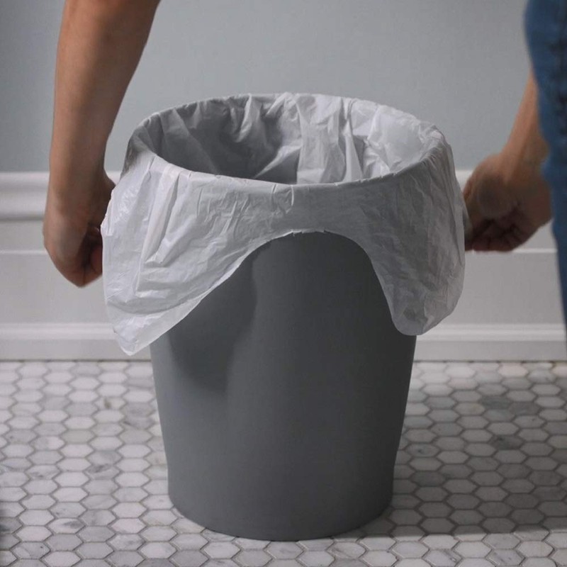 Hefty Small Garbage Bags, Flap Tie, Tropical Paradise Scent, 4