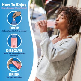 Nuun Zero Sugar Hydration Electrolyte Tablets - Magnesium, Calcium, Potassium, Chloride & Sodium, Light & Delicious Fruit Flavors, No Sugar, Gluten Free, Vegan, Mixed Berry 4 Pack (40 Servings Total)