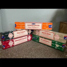 Satya New Box of 60s Patchouli Incense from India