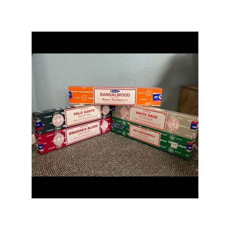 Satya New Box of 60s Patchouli Incense from India