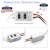 12V Power Supply LED Driver, Lustaled 15W 12 Volt Power