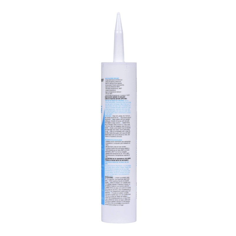 Oatey 30237 Adhesive Caulk, 10.3-Ounce, White