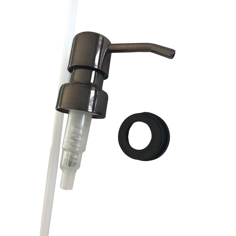 Soap Dispenser Pump Replacement/Liquor Bottle Soap Pumps, Gun Metal Bronze