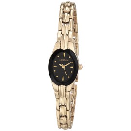 Armitron Women's Bracelet Watch, 75/3313 - Black/Gold-Tone