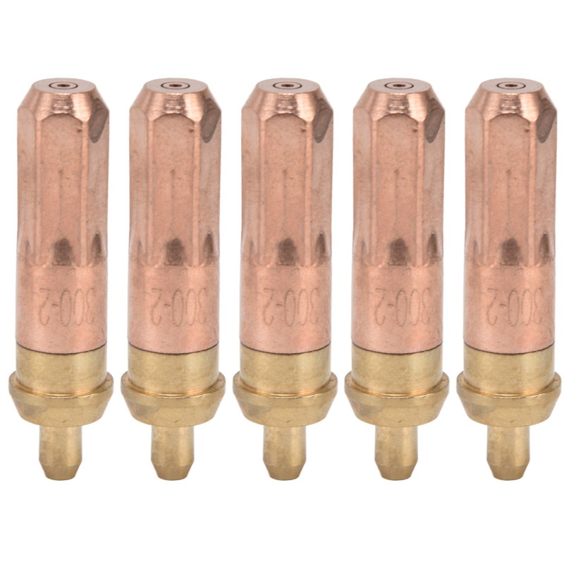 5Pcs Acetylene Cutting Torch Tips Nozzle Ring Shape Consumable Accessories