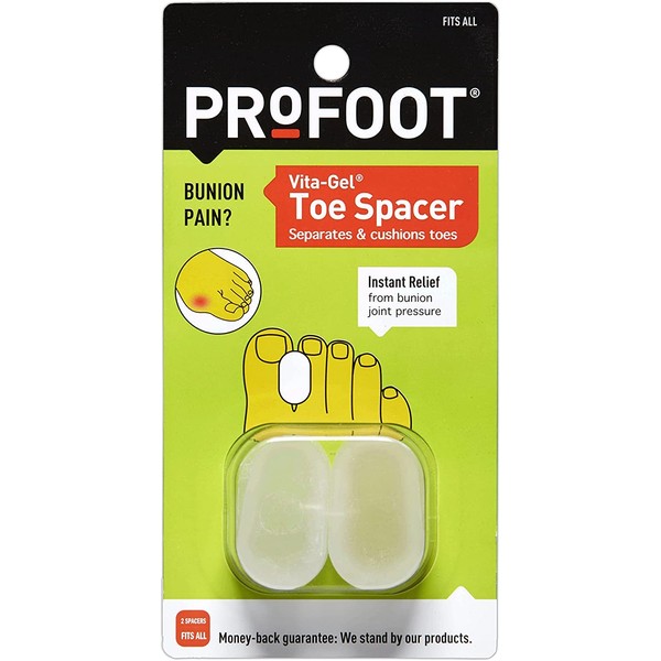 ProFoot Vita-Gel Toe Spacer 2 Each (Pack of 4)