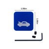Melincars Heavy Duty Billet Aluminum Hood Release Handle & Cable