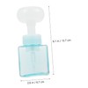 Sosoport Empty Foaming Bottle Dispenser Refillable Travel Soap Container for