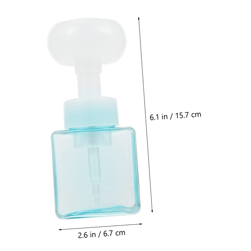 Sosoport Empty Foaming Bottle Dispenser Refillable Travel Soap Container for