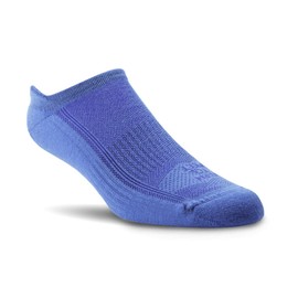 Farm to Feet Austin Light Cushion Low Cut Merino Wool Socks (Bunting/Surf The Web, Small)