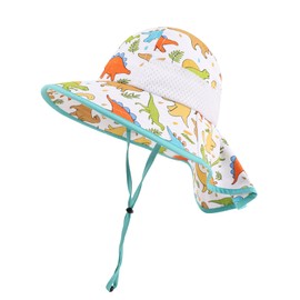 MA COWCF Baby Sun Hat with Neck Flap for Sun Protection Toddler Beach Hat UPF 50+ Outdoors 0-6 Years Boys Girls