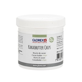 GLOREX 6 1602 020 Cocoa Butter 100 g, Natural and Vegan for Making Cosmetics Household