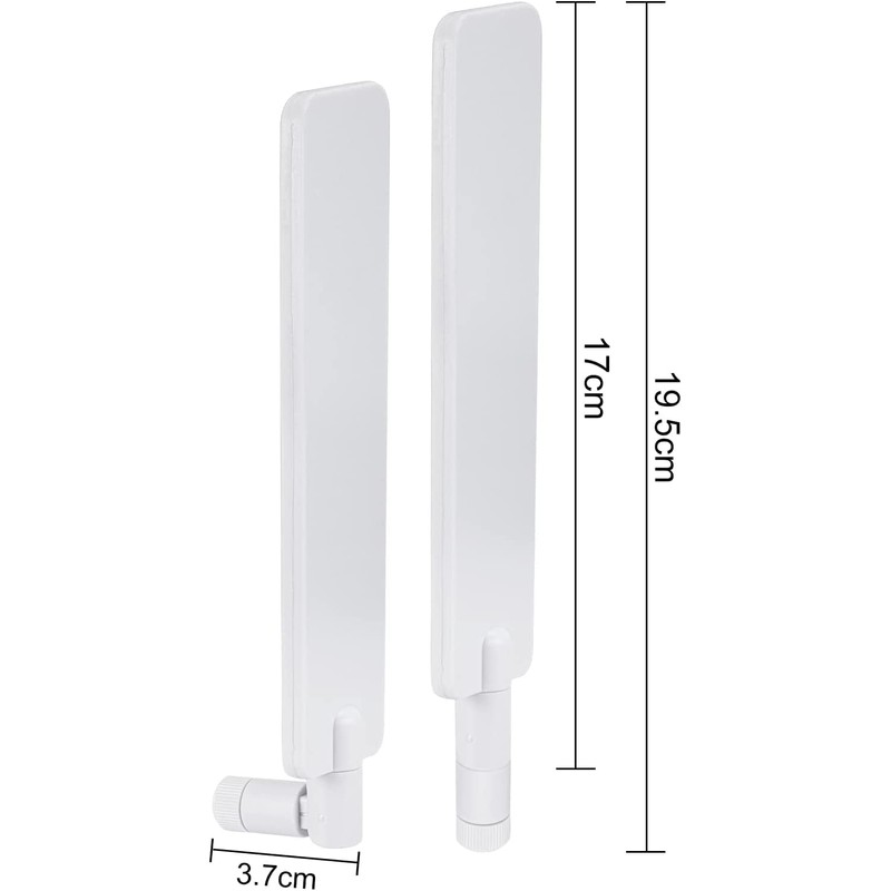4G 5G LTE Antenna 9dBi SMA Male Cellular White SMA