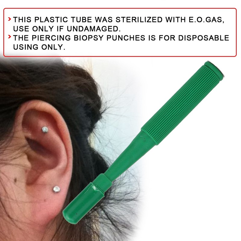 Disposable Sterilized Biopsy Dermal Punches Stainless Steel Skin Piercing Tool