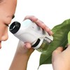 TimeVrinql Children's Portable Microscope, Pocket Handheld Zoom Micro Microscope with