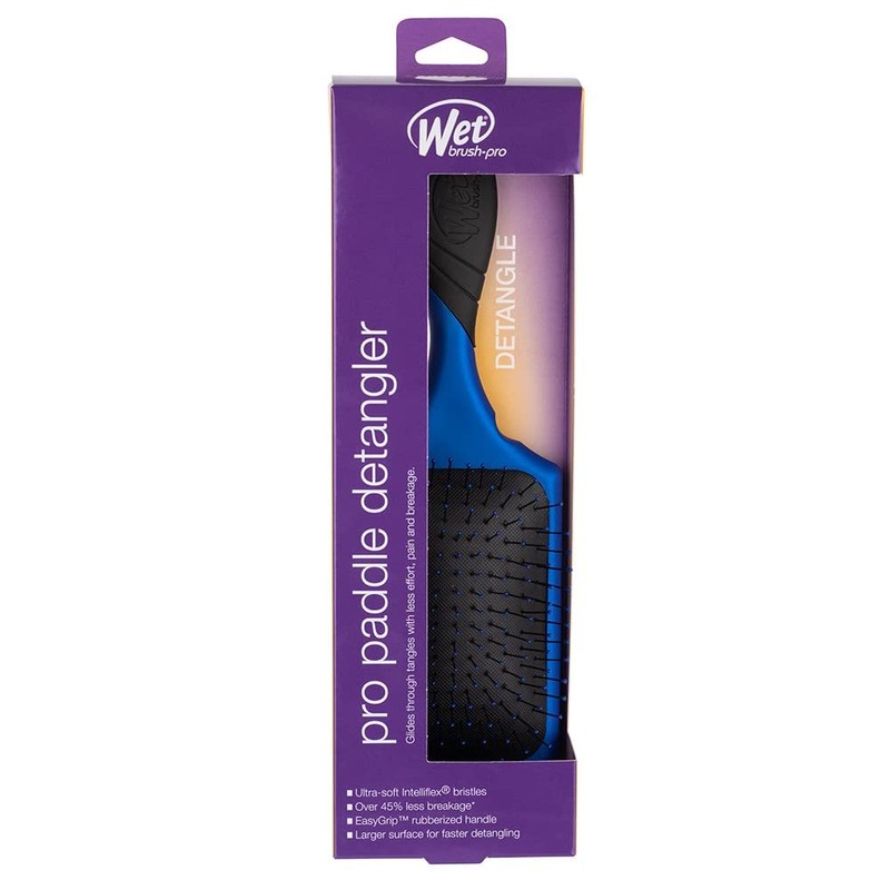 Efalock Wet Brush Pro Paddle Detangler Royal Blue