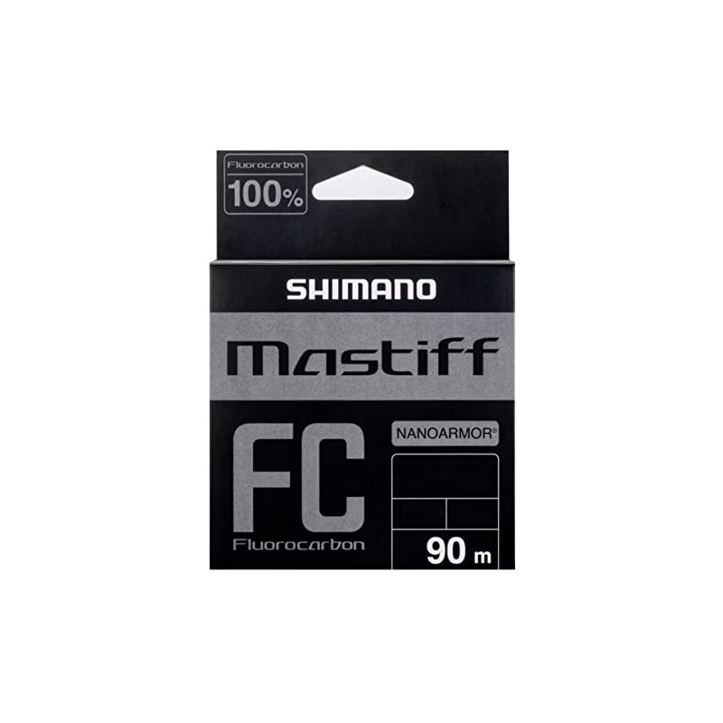 Shimano Fluoro Line Mastiff FC LB-B41V 90m 14lb, Clear