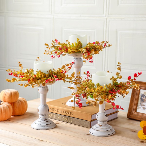 Mumufy 3 Set 6 Pcs Fall Centerpiece Table Decorations Fall