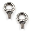 M16 Ring Shape Lifting Threaded Eye Bolt 304 Stainless Steel