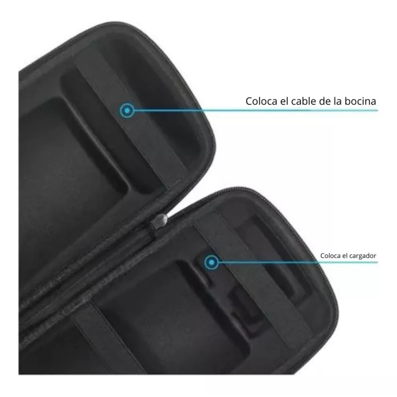 Estuchelandia Estuche Rigido Protector Gancho Y Correa Bocina Bose Revolve