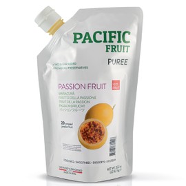 PACIFIC FRUIT - Passion fruit juice pulp - Real passion fruit puree for cocktails - Passionfruit puree -No Sugar Added - Pulpa de maracuyá - Fruits for smoothies