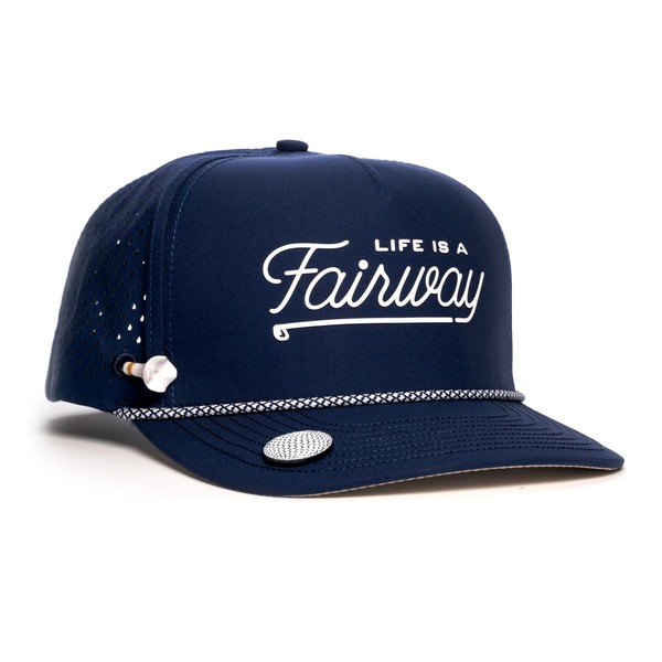 BRIMZ Golf Performance Hat - Breathable Sweat & Water Resistant