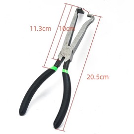 Electrical Disconnect Pliers, 1 Automotive Electrical Connector Disconnect Pliers, Long Spark Plug Disassembly Pliers, Tear Down Air Flow Sensors Fuel Injectors (Green)