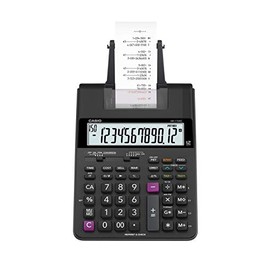 Casio HR-170RC Plus – Mini Desktop Printing Calculator | Check & Correct, Cost/Sell/Margin, Dual-Color Print | Ideal for Taxes, Bookkeeping & Accounting Tasks