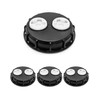 QWORK IBC Tote Tank Cap, 4 Pack 6.5 inches High