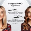 BaByliss PRO Porcelain Ceramic Flat Straightening & Curling Iron DV