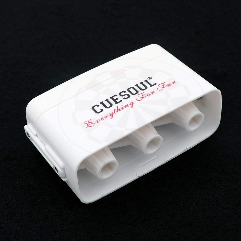CUESOUL Dart Flights Case for ANTIE Hard Dart Case White,Extra