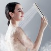 Backnets Solid Brass Handheld Shower Head Arc Design High Pressure
