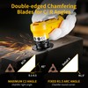 Pneumatic Chamfering Tool, 30000 RPM Air Chamfer Tool with 6