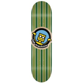 Toy Machine Skateboard Deck Robot 8.75"" x 32.75"", Green